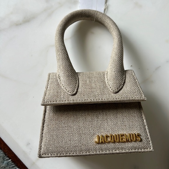 Jacquemus Handbags - Jacquemus Mini Chiquito in beige linen